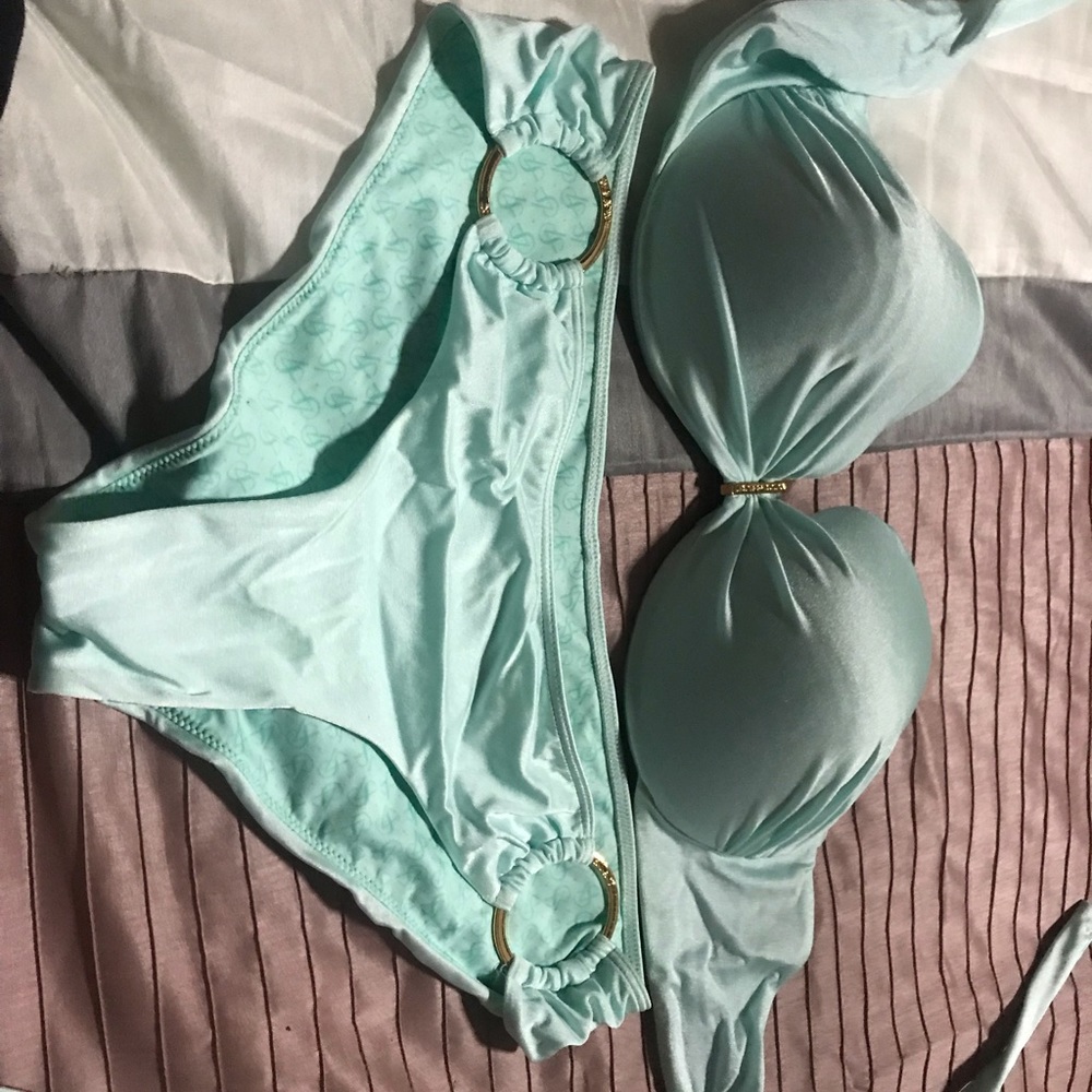 Light teal bikini